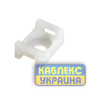 Майданчик для кабельних стяжок з монтажним отвором 22x15x9x5мм (пач 100шт) APRO