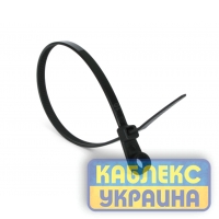 Стяжка кабельна з кріпленням 4х150 чорна (пач 100шт) APRO