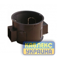 Подрозетник евро сборной д60 (022)  (100 шт.)