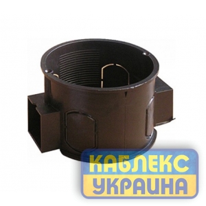 Подрозетник евро сборной д60 (022)  (100 шт.)