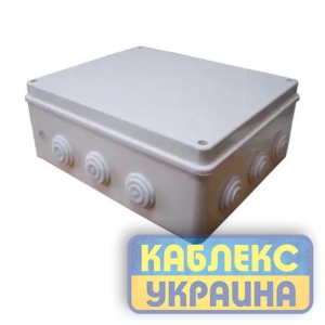 Коробка распред. герм. Р11 без клеммника 255х200х80мм (11 шт.)
