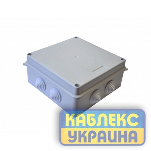 Коробка распред. герм.  Р9 без клеммника 100х100х70мм (40 шт.)