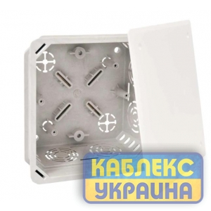 KO 100 Е KA     Коробка распределительная с крышкой  128х128х66 (шт42)