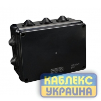 Розподільча  коробка серії UAtmo Jet Black 150*110*70 (уп. 10шт)