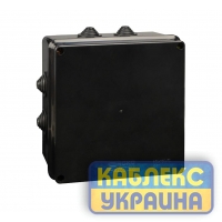 Розподільча  коробка серії UAtmo Jet Black 150*150*70 (уп. 9шт)
