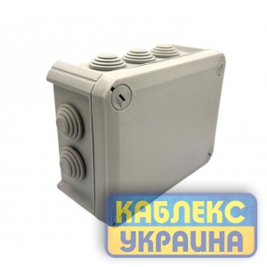Коробка розподільча герметична IP66 зовнішня 150х115х65 мм (28шт)
