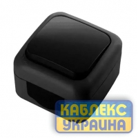 Кнопка дзвінка зовнішня Palmiye чорна