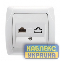 Розетка комп&rsquo;ютерна Кармен