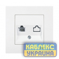 Розетка комп&rsquo;ютерна Карре