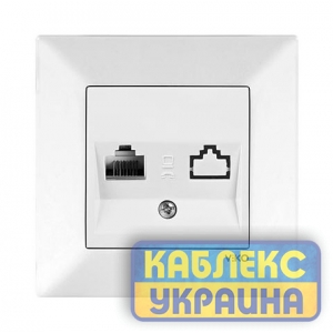 Розетка комп&rsquo;ютерна Мерідіан