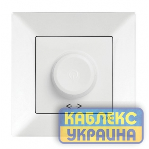 Світлорегулятор 1000 W Meridian (білий)