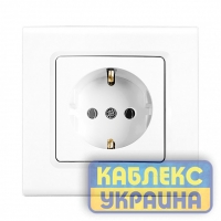 Розетка 1 скр з з/к Linnera