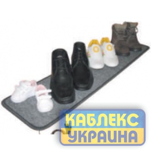 Електрокилимок з підігрівом для взуття, 30х100 см, 40 Вт, 195В-250В, нагрів поверхні до 45С