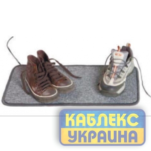Електрокилимок з підігрівом для взуття, 30х60 см, 25 Вт, 195В-250В, нагрів поверхні до 45С