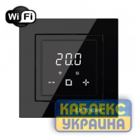 Програмируемый терморегулятор ET-45 с функцией WIFI, Черный