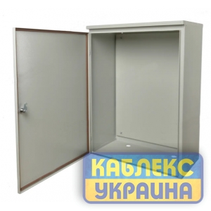 БМ 650 бокс монтажний метал. вуличний з ІР54 /450х650х250/ (знімна панель)