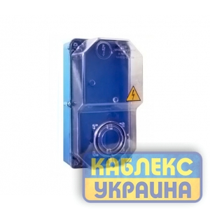 Щит 1 ф ЕЛЕКТРОННИЙ герметичний (Чернівці) Синий низ