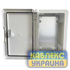 Корпус пластиковий IP65 FAR білі двері  Розмір 200*300*130 ABS