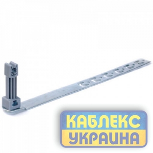 Пластиковий тримач дроту d8мм, під черепицю, довжина 330мм, сталь оцинкована