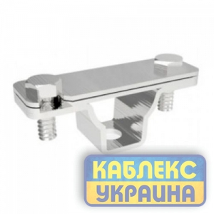 Тримач полоси 40х4мм на стіні, сталь гарячого цинкування