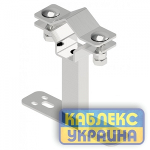Тримач щогли блискавкоприймача d  40мм, L-100мм,  нержавіюча сталь