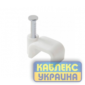 Кліпса кабельна плоска 10 мм GISelt
