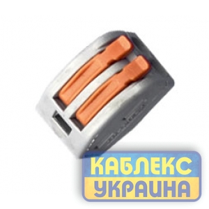 Клемник з'єднувальний  2-й аналог WAGO  (50/4000 шт.)