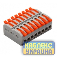 Клемник з'єднувальний   8-и провідний, двосторонній
