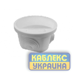 Коробка розподільча зовнішня вологостійка  PP 80*50 (240 шт.)