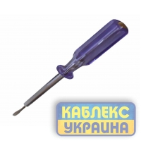 Викрутка індикаторна 936 Giselt (600шт/ящ) велика фіолетова