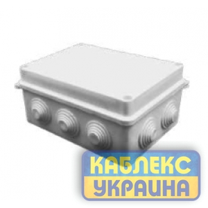 Коробка розподільча зовнішня вологостійка  PP 85*85*50 (200шт.)