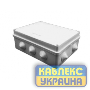 Коробка розподільча зовнішня вологостійка PP 400*350*120 (10 шт.)
