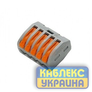 Клемник з'єднувальний  5-й аналог WAGO  (100/4000 шт.)