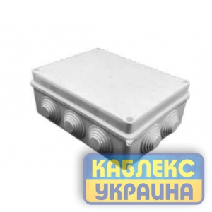 Коробка розподільча зовнішня вологостійка PP 255*200*80 (40 шт.)
