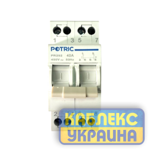 Перемикач навантаження I-0-II  2P 40А