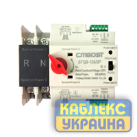 Автоматичний перемикач навантаження 2P 125А