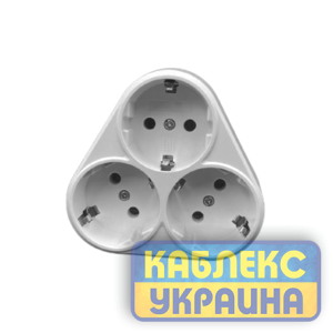 Трійник із з/к Ромашка  GISelt (72/6шт) NEW