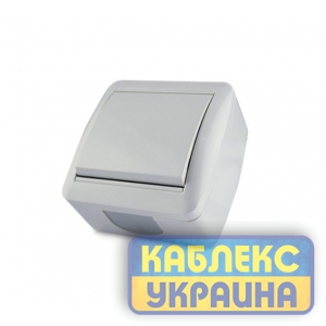 Вимикач 1-й зовнішній IP 44 (10/120), Viktori GISelt