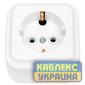 Вимикач 1-й зовнішній, IP 20 (20/240шт.), Premiera GISelt