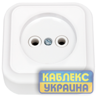 Розетка 1-а зовнішня без з/к, IP 20 (20/240шт.), Premiera GISelt