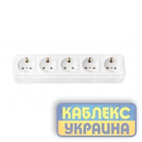 Розетка 5-а зовнішня з з/к, IP 20 (57шт.) , Premiera GISelt