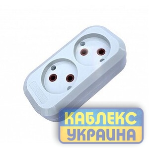 Колодка для подовжувача 2-а без з/к GISelt (20/160 шт.)