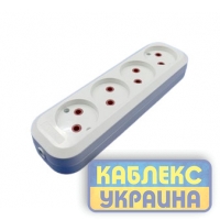 Колодка для подовжувача 4-а без з/к GISelt (120 шт.)
