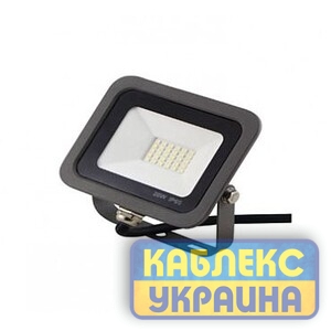 Прожектор Giselt  матовий  30 Вт 6000К (20 шт/ящ) серія PREMIUM