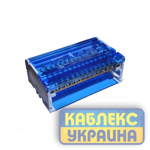 Шина нульова в корпусі 4х15 отв.