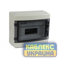 Щит SIRIUS зовнішній герметичний на  8 модулів (20 шт/ящ) Розмір 210*210*90