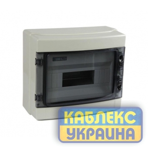 Щит SIRIUS зовнішній герметичний на  8 модулів (20 шт/ящ) Розмір 210*210*90