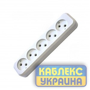 Колодка для подовжувача 5-а без з/к GISelt (16 шт.)
