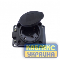 Колодка 1 гніздо із з/к каучук GISelt (12/240 шт.)