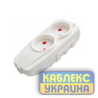 Колодка для подовжувача 2-а без з/к швидкий монтаж GISelt Premium (128шт.)